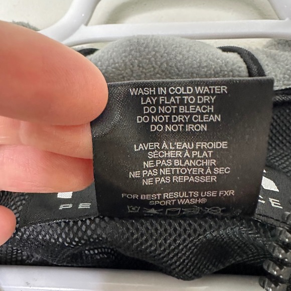 FXR Performance Pro Series Softshell Jacket Mens XL Camo Hood Black Gray Utility - Picture 6 of 11